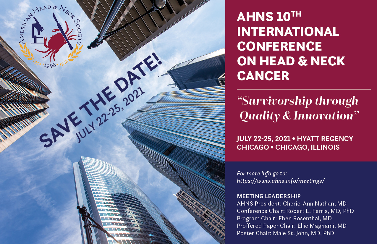 AHNS Meetings and Events American Head & Neck Society